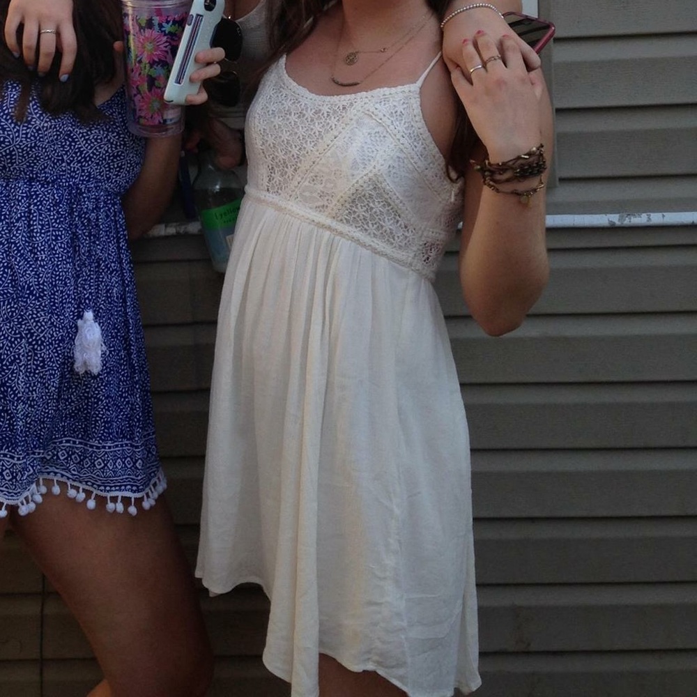White Lace Sundress